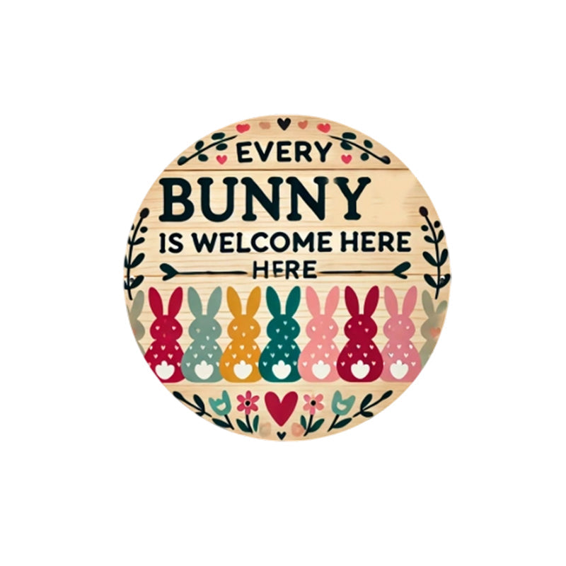 🔥Welcome to My Home - Easter Wooden Hanging Door Sign