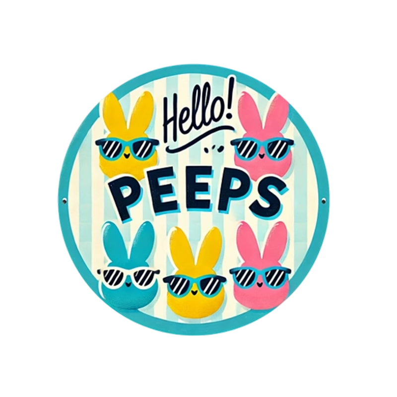 🔥Welcome to My Home - Easter Wooden Hanging Door Sign