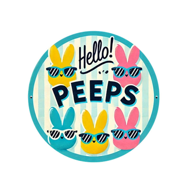 🔥Welcome to My Home - Easter Wooden Hanging Door Sign