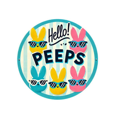 🔥Welcome to My Home - Easter Wooden Hanging Door Sign