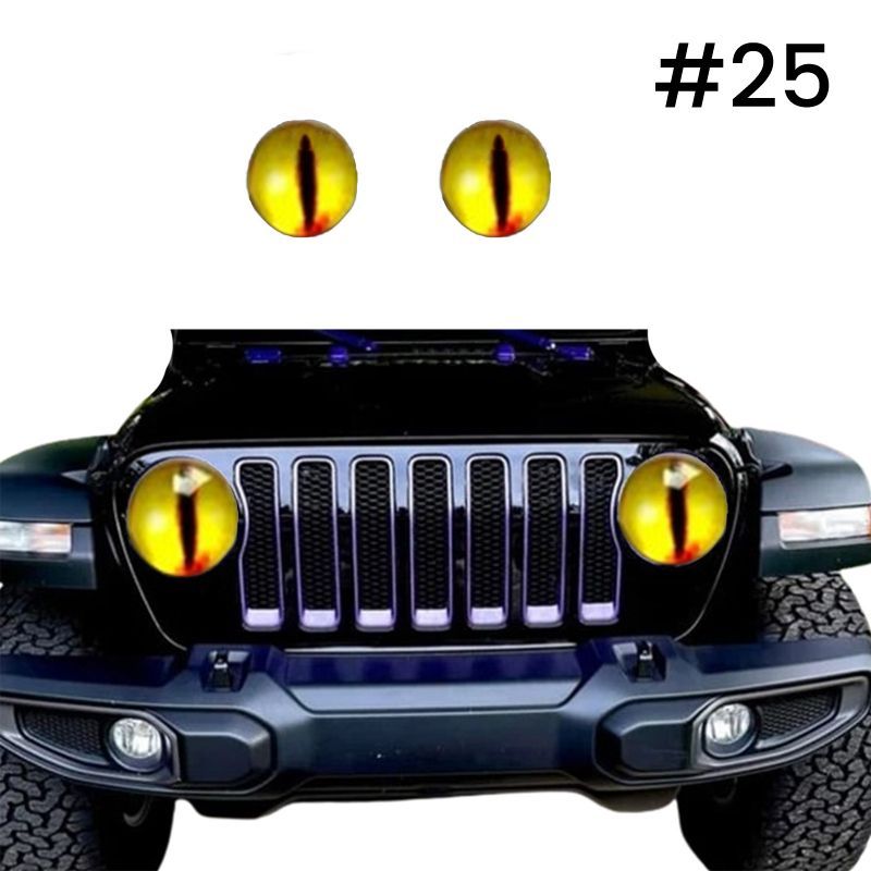😈Beast Eyes Headlight Decals (1 Pair)