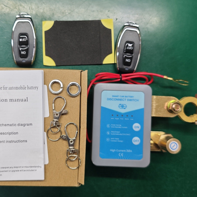 12V/24V Remote Control Car Battery Disconnect Switch