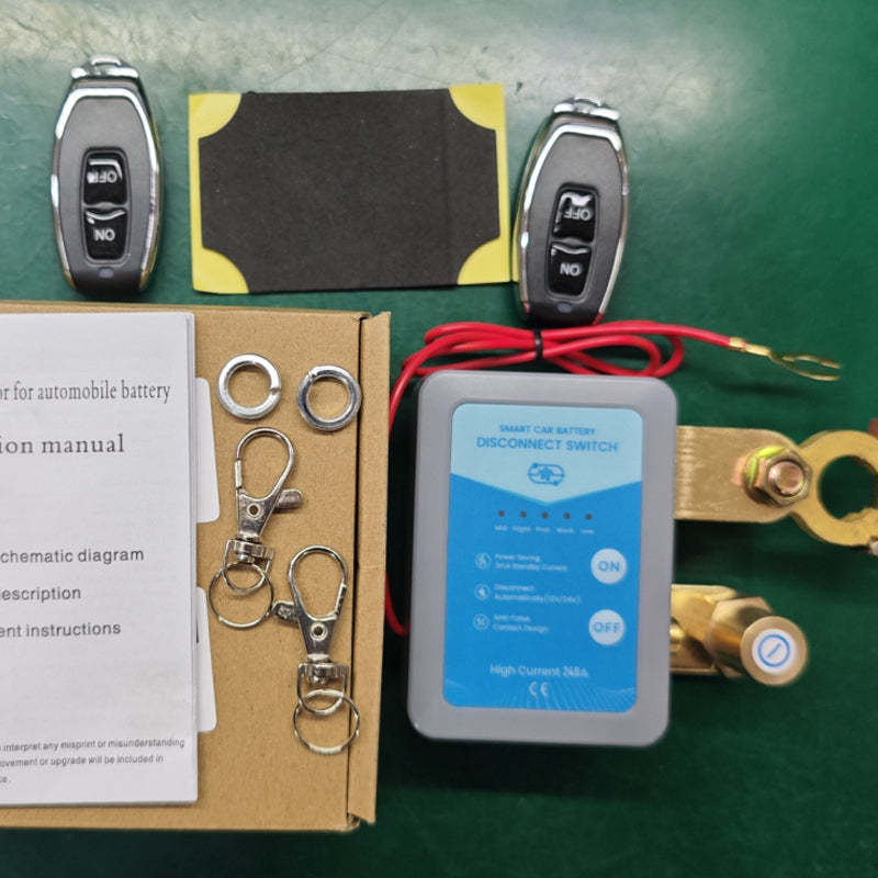 12V/24V Remote Control Car Battery Disconnect Switch