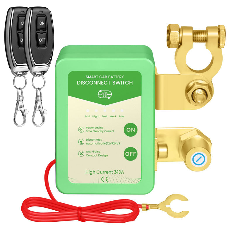 12V/24V Remote Control Car Battery Disconnect Switch