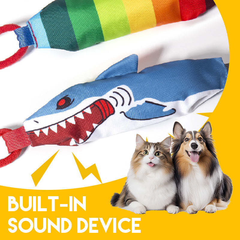 Dog Chew Rope Knot Toy With Handle