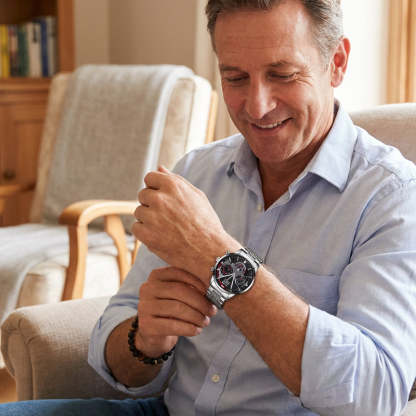 Men's 3-in-1 Watch & Bracelet Gift Set