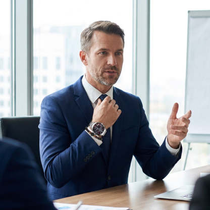 Men's 3-in-1 Watch & Bracelet Gift Set