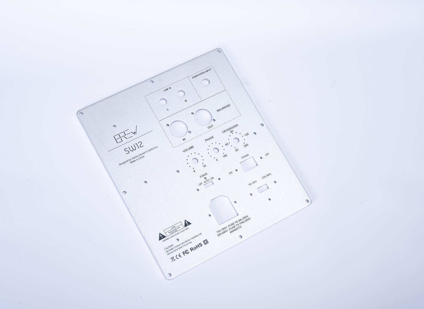 Audio Amplifier Panel