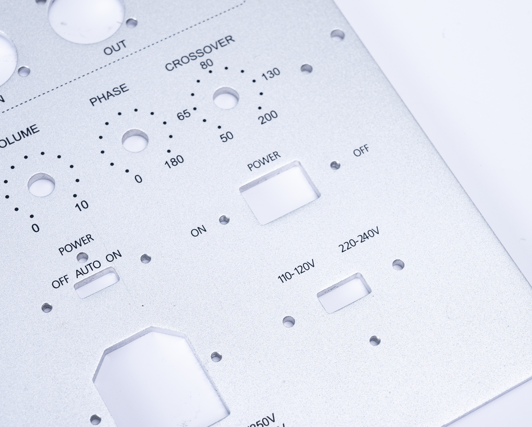 Audio Amplifier Panel