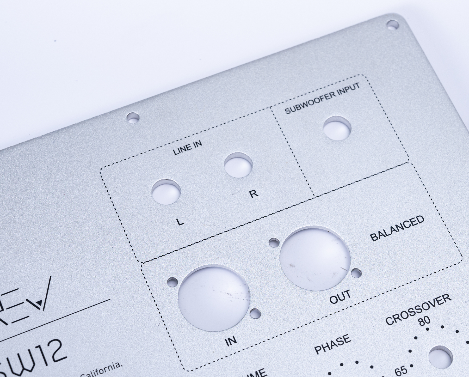 Audio Amplifier Panel
