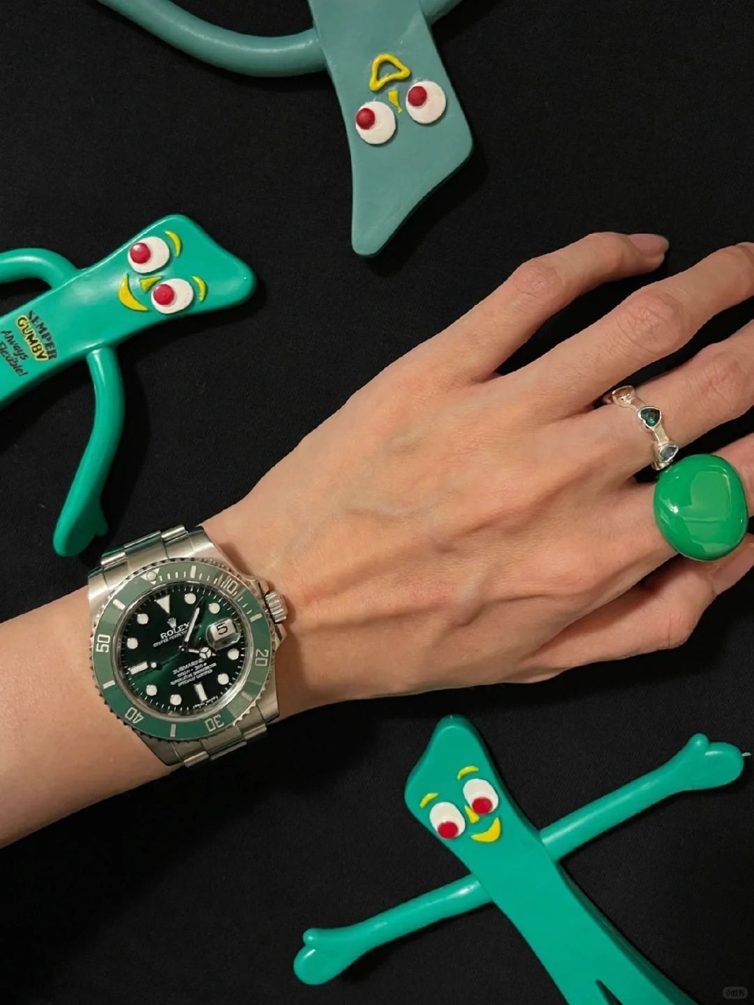 Submariner Date Hulk Oystersteel Men's Watch 116610LV-0002