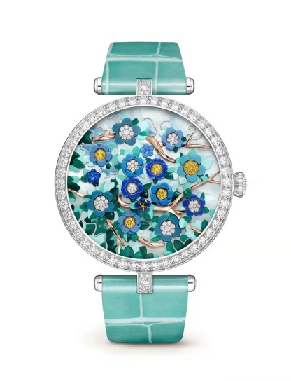 Lady Arpels Heures Florales watch