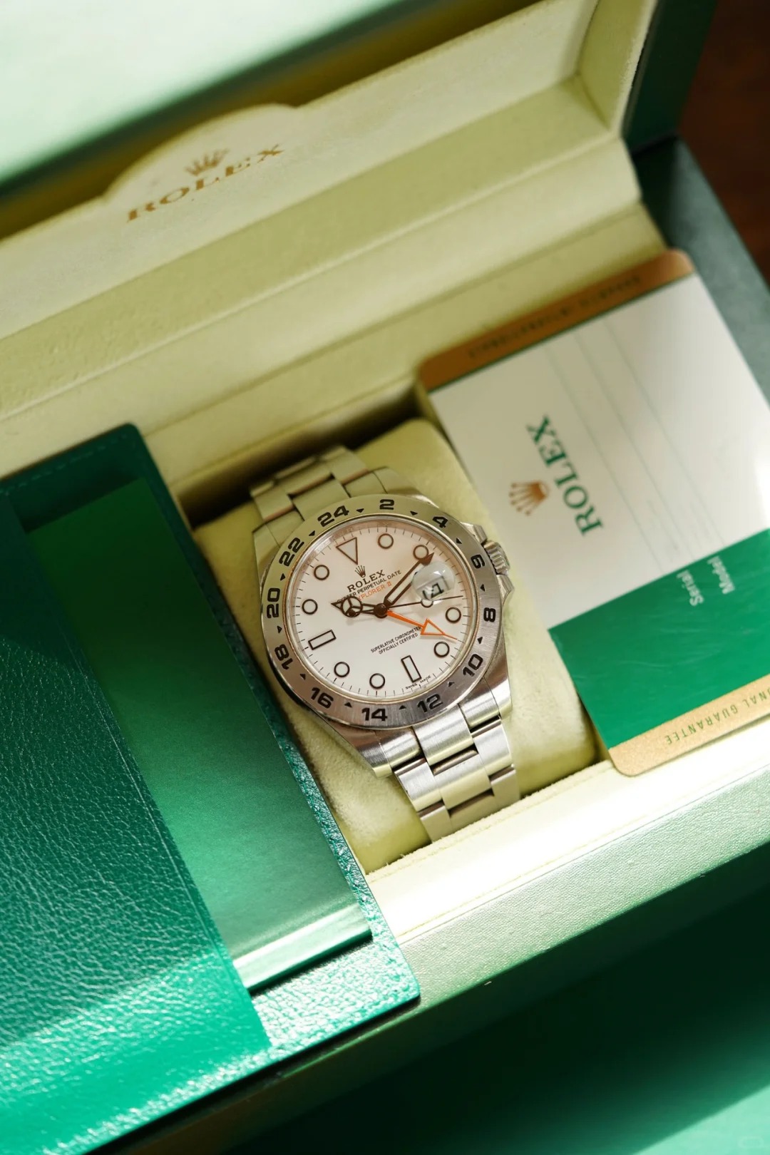 Explorer II White Dial Men's Watch 216570-0001