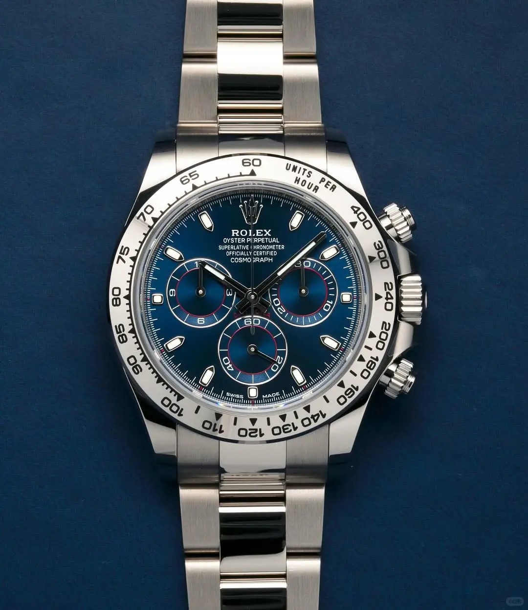 Cosmograph Daytona  Oyster, 40 mm, white gold  Reference 126509-0015