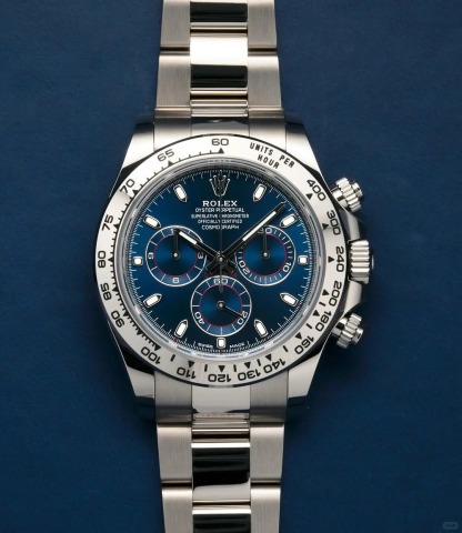 Cosmograph Daytona  Oyster, 40 mm, white gold  Reference 126509-0015