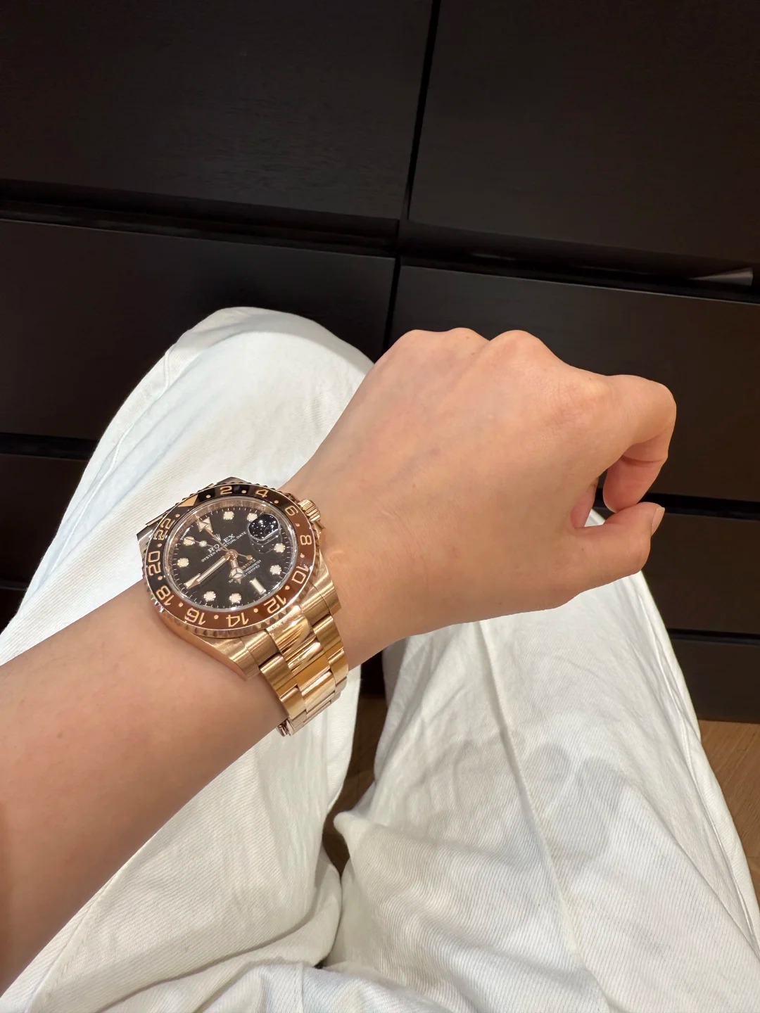 GMT-Master II Root Beer Rose Gold 126715CHNR