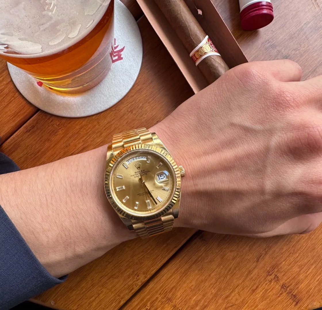 Day-Date 40 Solid 18k Yellow Gold Watch M228238-0005