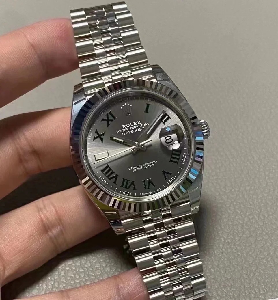 Datejust 41 Slate Grey Men's Watch 126334-0022