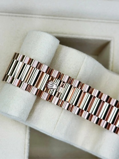 Day-Date 36 Brown Ombre Dial Watch 128235