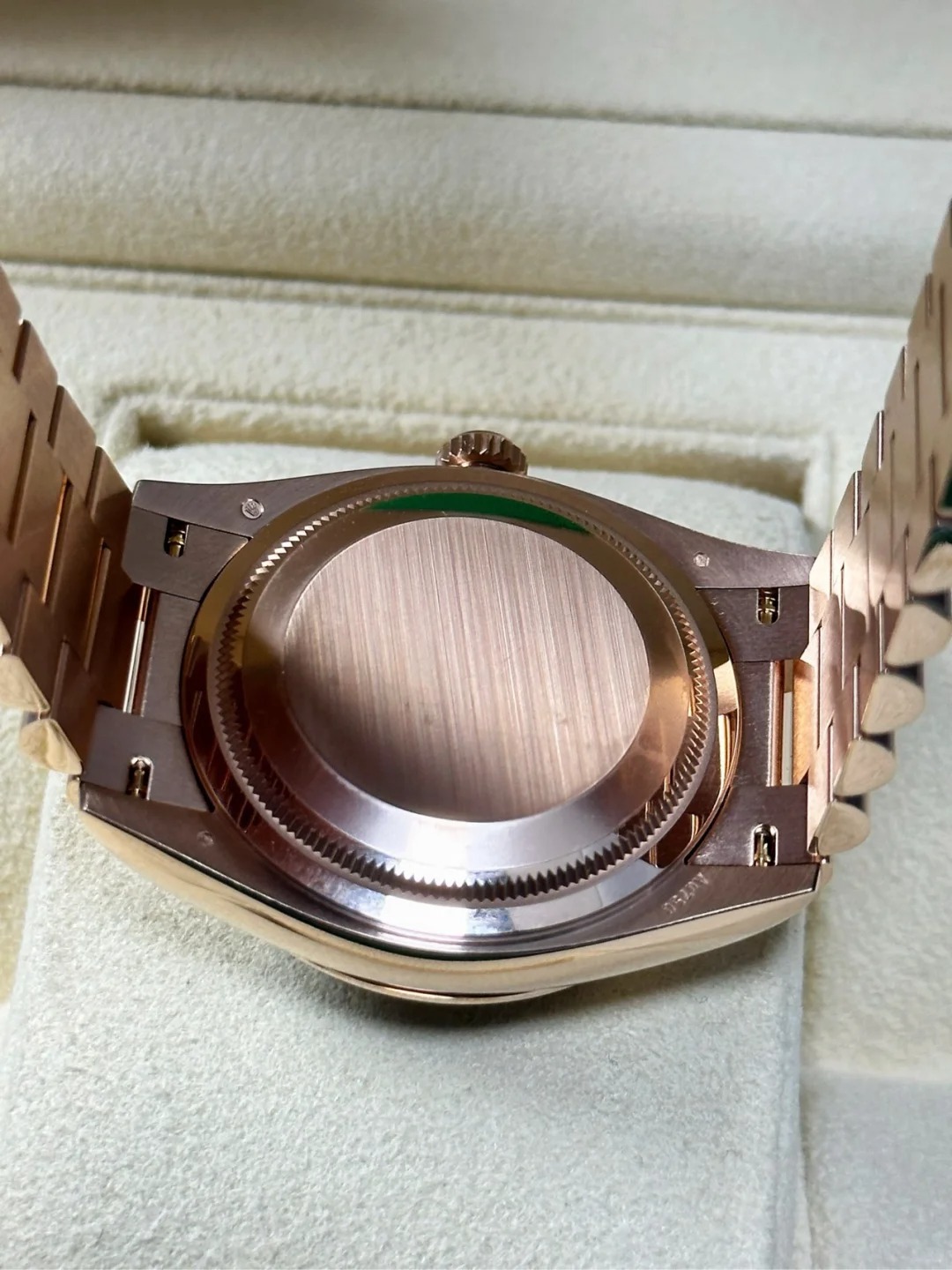 Day-Date 36 Brown Ombre Dial Watch 128235