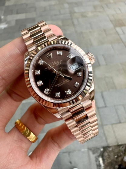 Lady-Datejust 28, 18k Everose Gold, Ref# 279175-0010
