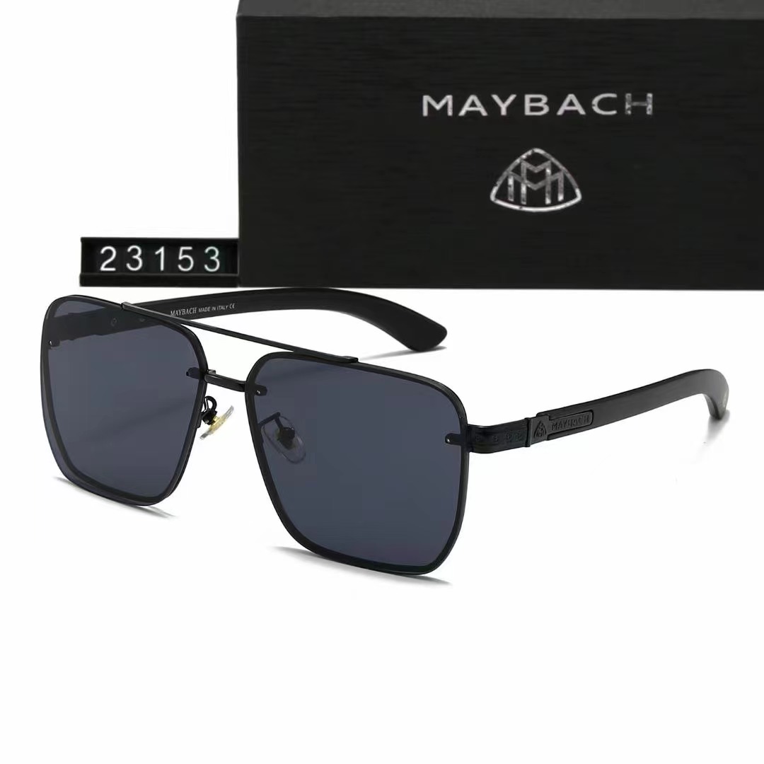 6 colors fashion double bridge frame polarized sunglasses
