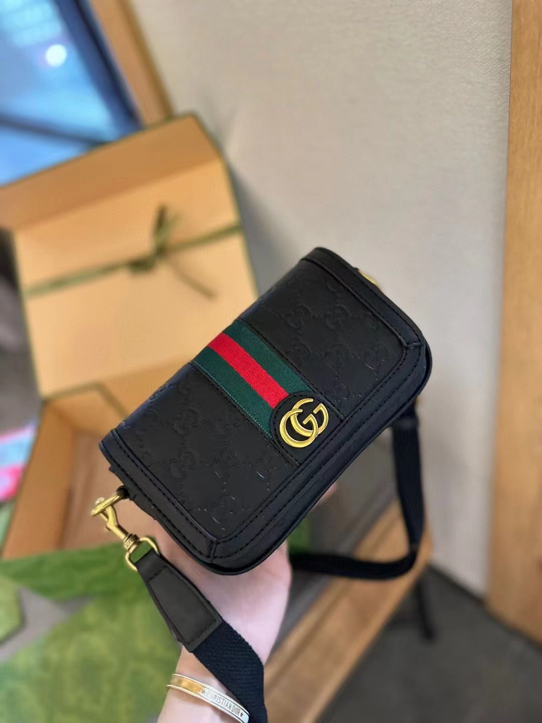 OPHIDIA SUPER MINI SHOULDER BAG
