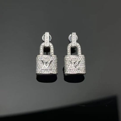 Lock It Padlock Pendant, White Gold and Pavé Diamond