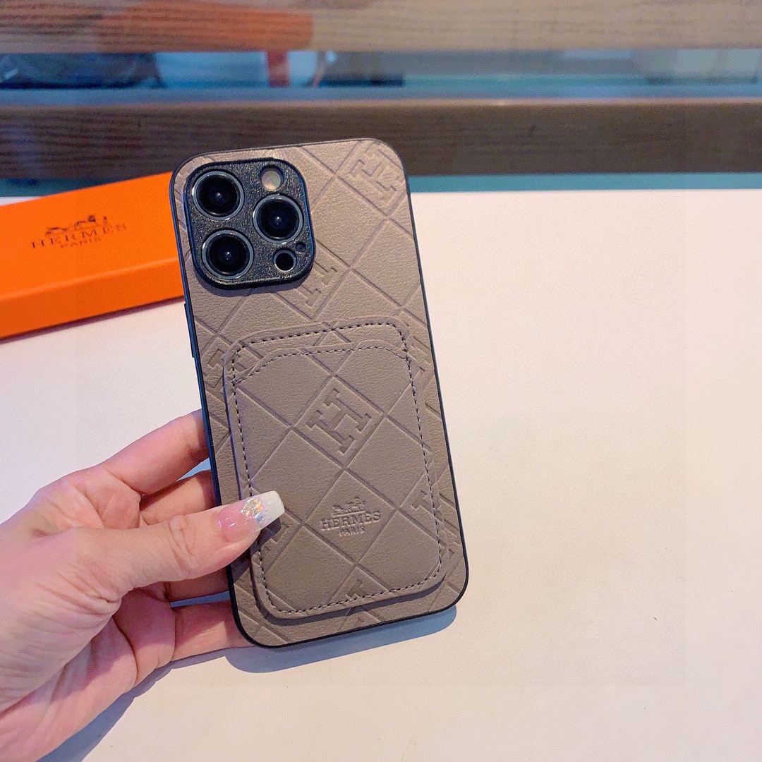 Embossed all-in-one cell phone case