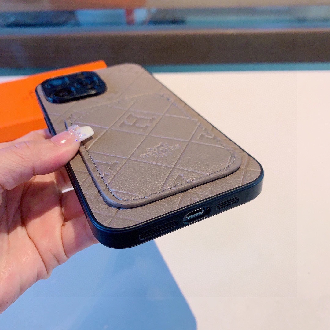 Embossed all-in-one cell phone case