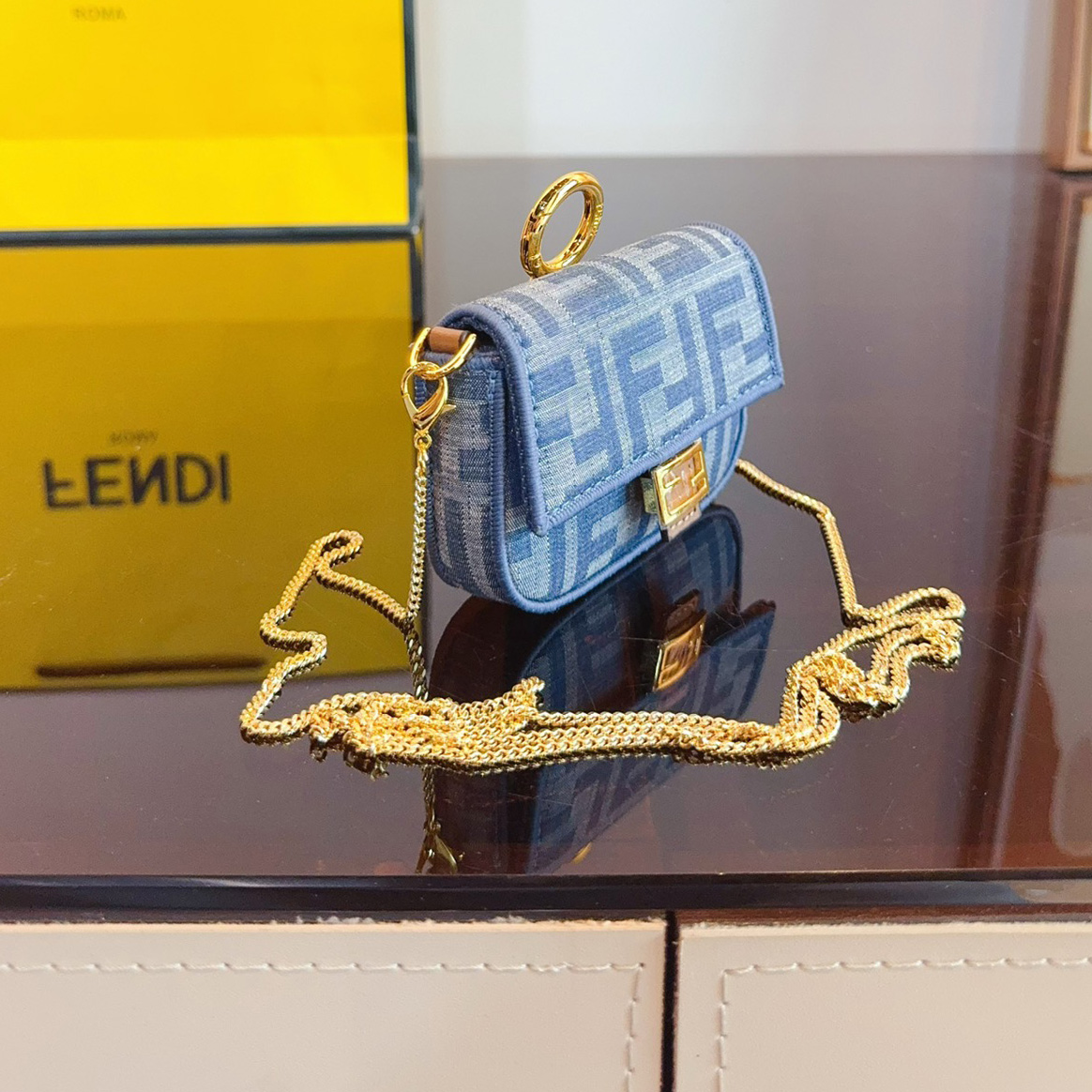 Nano Baguette Charm