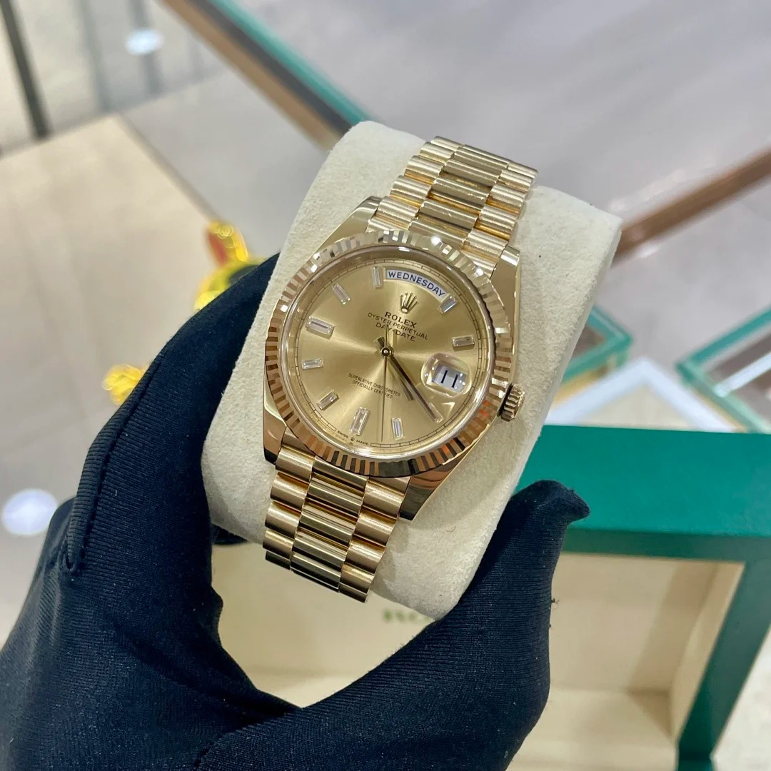 Day-Date 40 Solid 18k Yellow Gold Watch M228238-0005