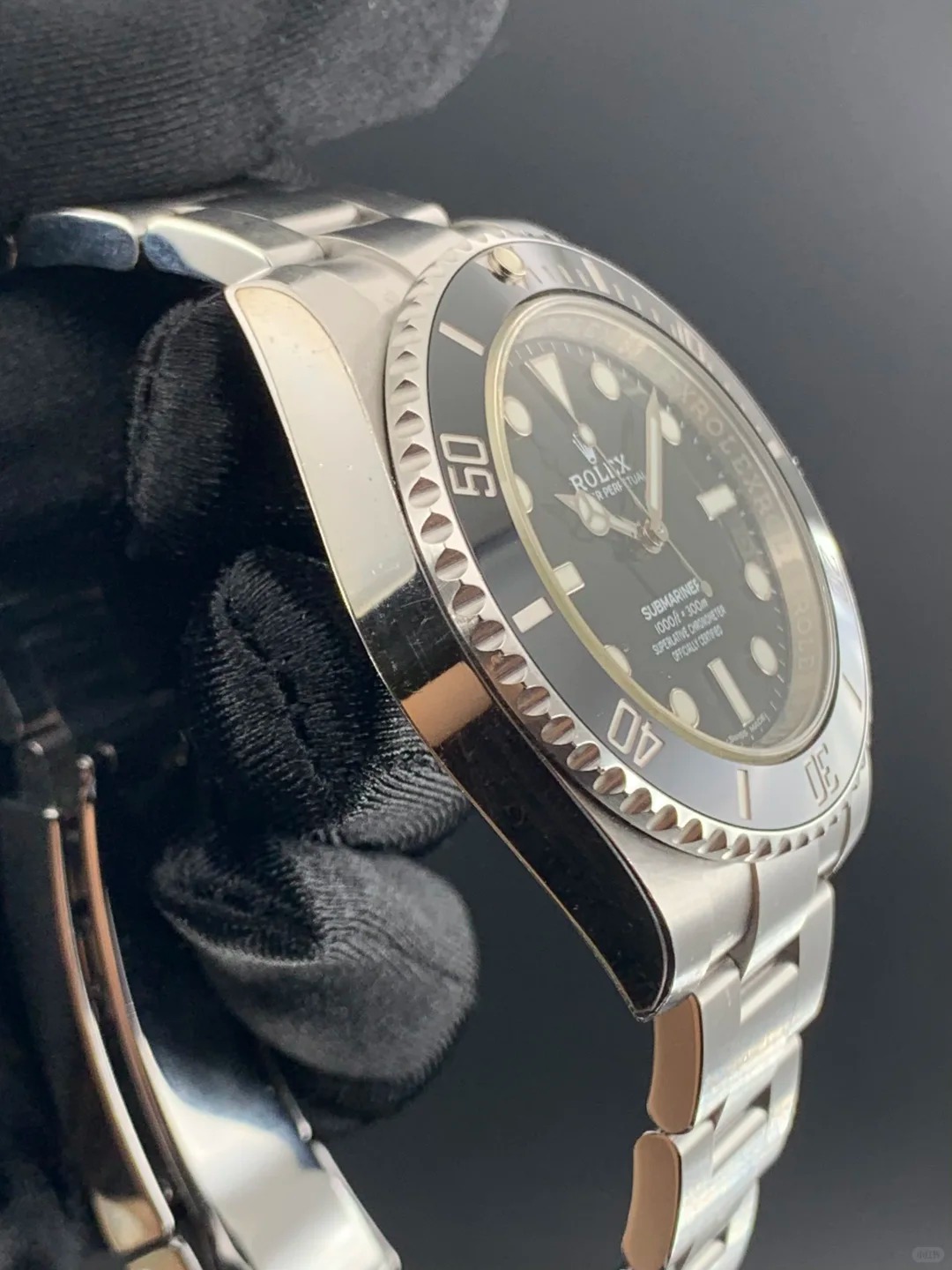 Submariner Men's Luxury Diver Watch Black Dial 114060-0002