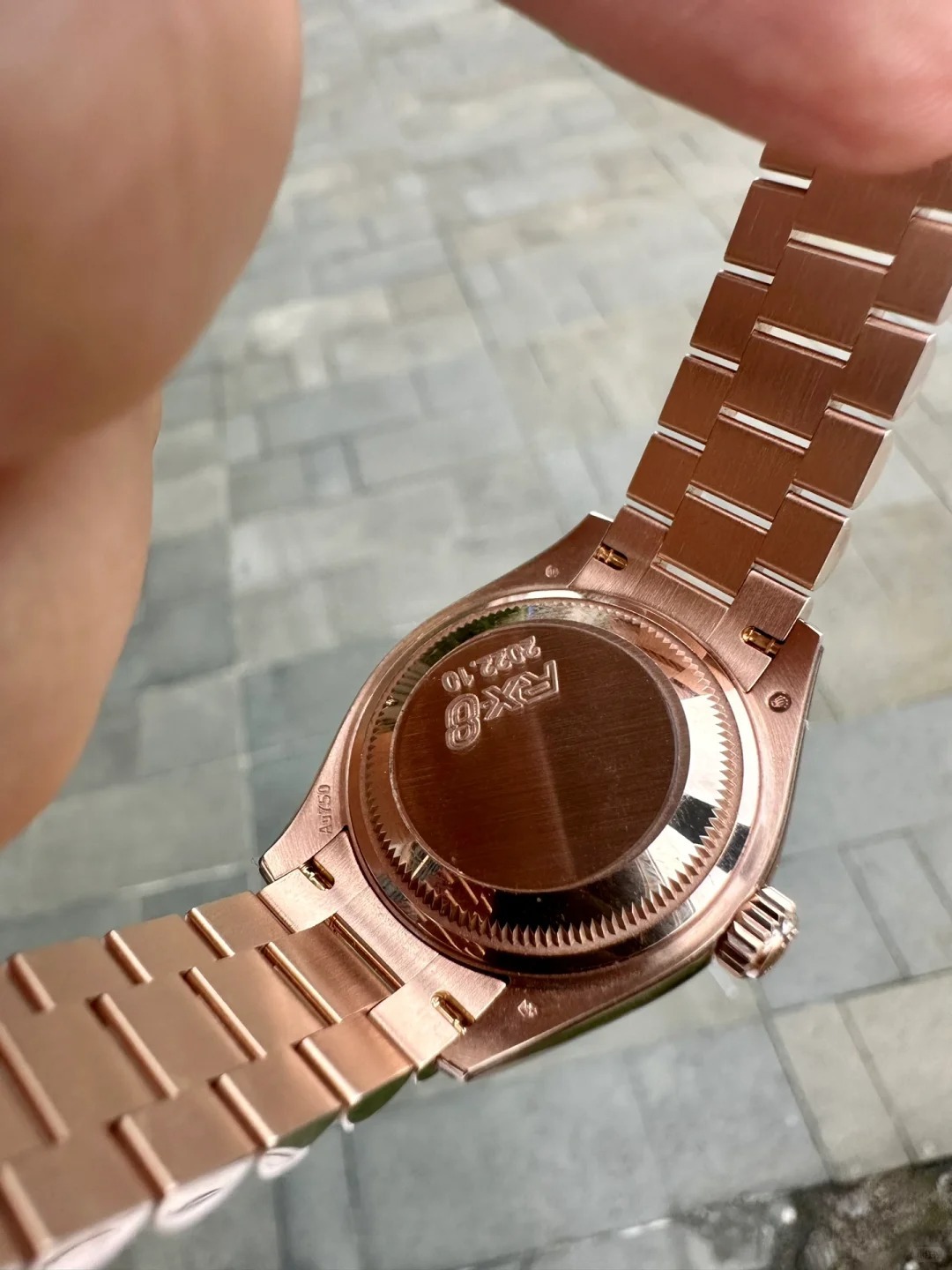 Lady-Datejust 28, 18k Everose Gold, Ref# 279175-0010