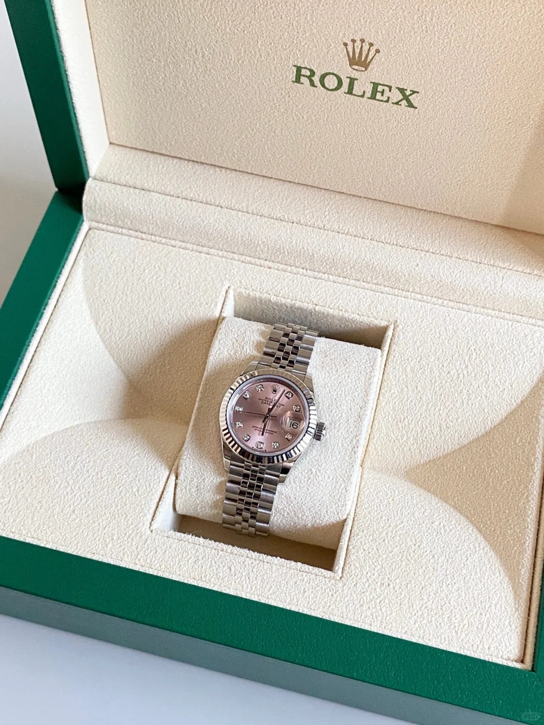 Lady-Datejust 28 Pink Dial Watch 279174-0003