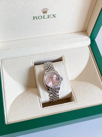Lady-Datejust 28 Pink Dial Watch 279174-0003