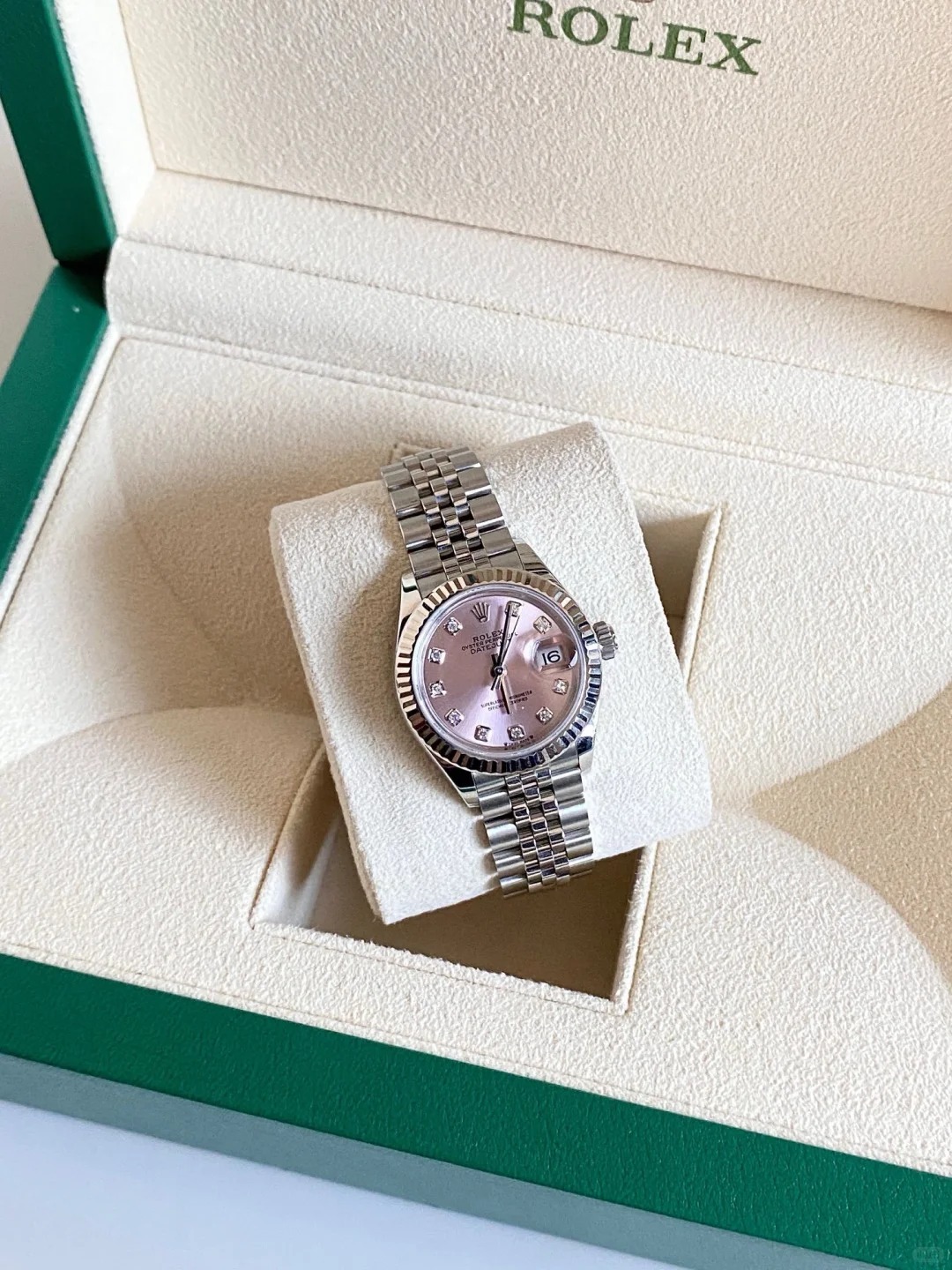 Lady-Datejust 28 Pink Dial Watch 279174-0003