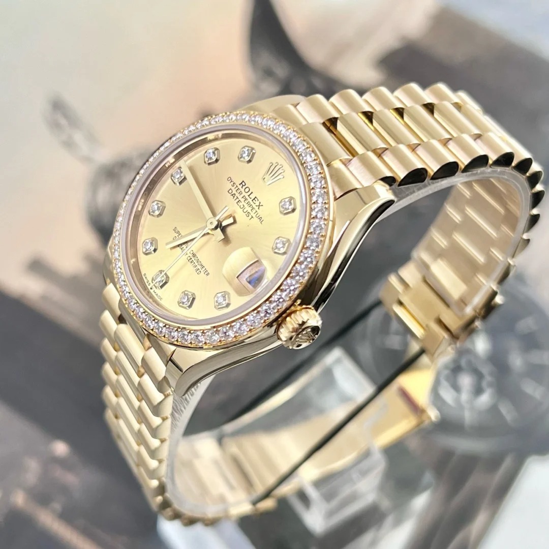Datejust 31, 18kt Yellow Gold, Ref# 278288RBR-0005