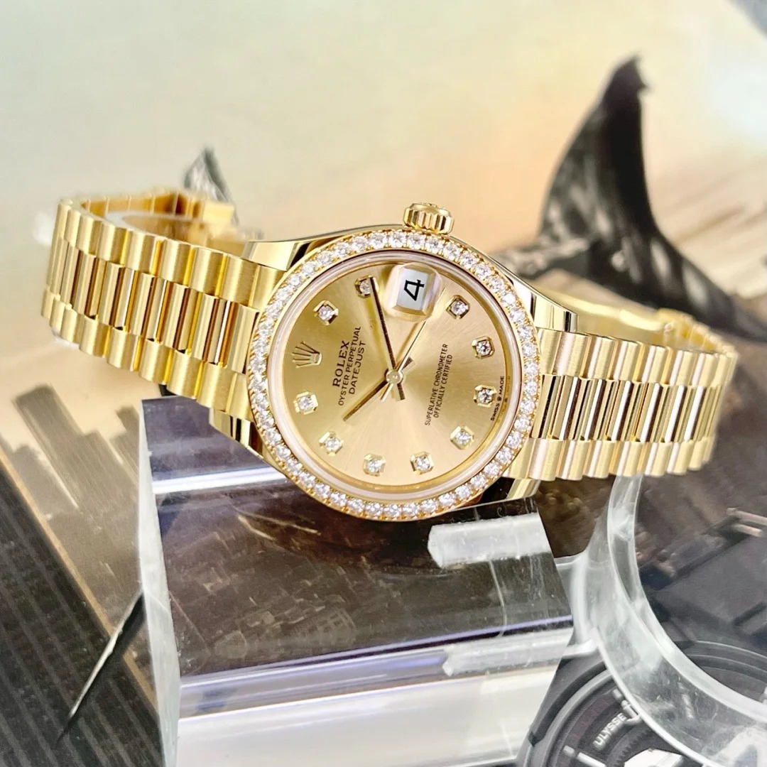 Datejust 31, 18kt Yellow Gold, Ref# 278288RBR-0005