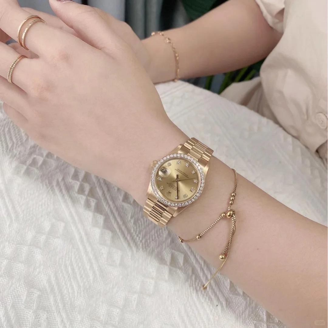 Datejust 31, 18kt Yellow Gold, Ref# 278288RBR-0005