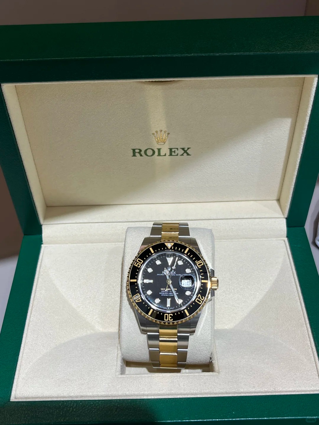 Sea-Dweller Gold & Oystersteel Men's Watch M126603-0001