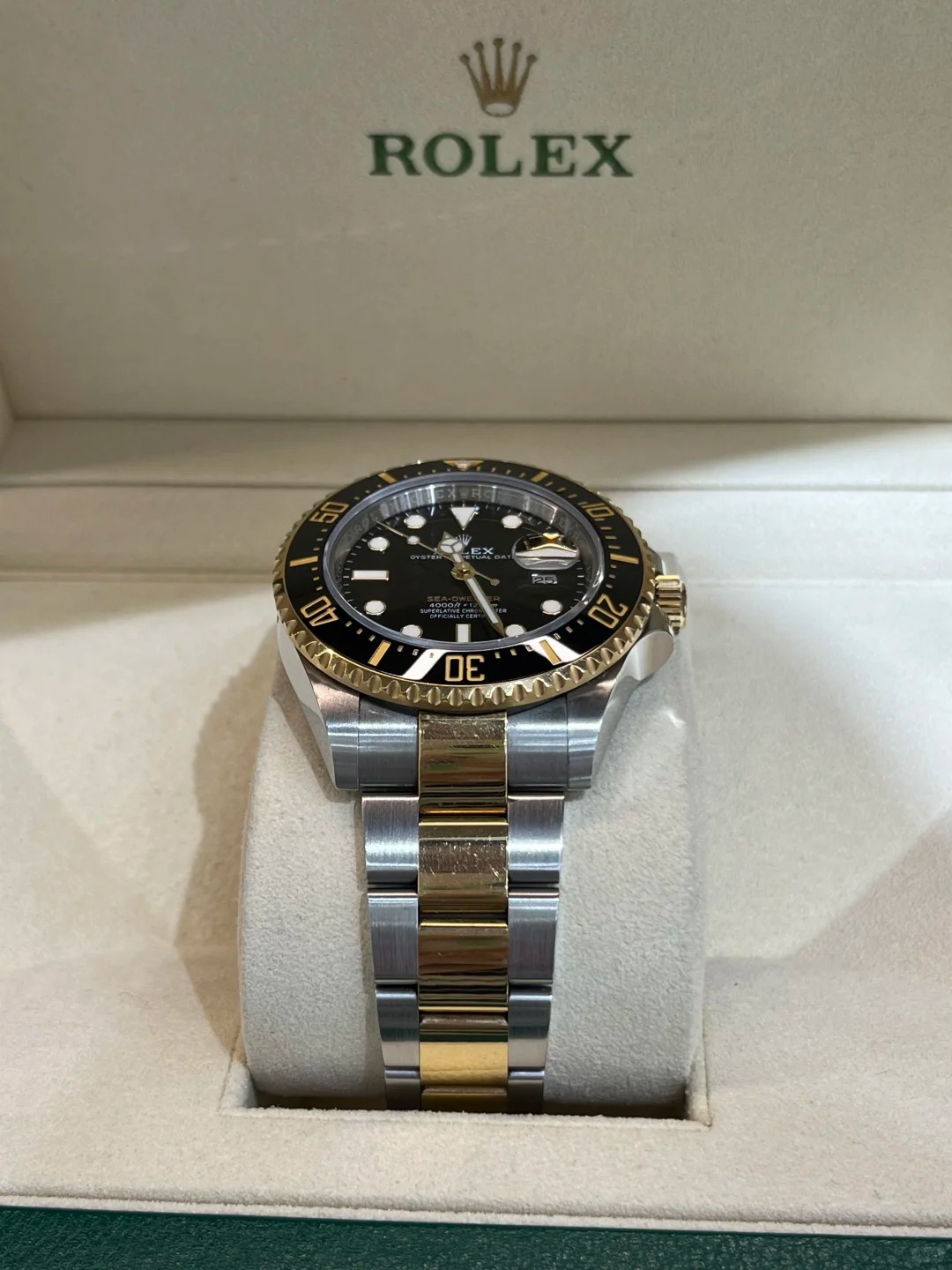 Sea-Dweller Gold & Oystersteel Men's Watch M126603-0001