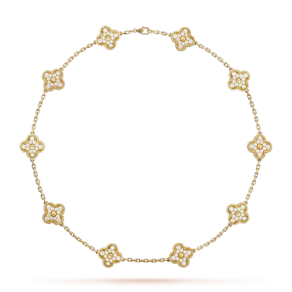 Vintage Alhambra necklace, 10 motifs
