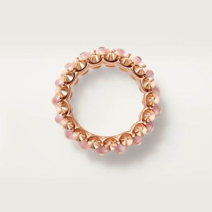 CLASH DE CARTIER RING,PINK CHALCEDONY