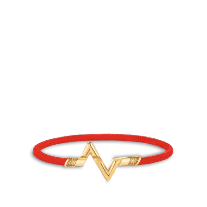 Volt Upside Down Play Large Bracelet, Yellow Gold