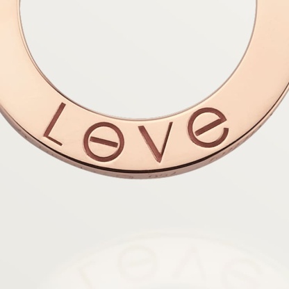 LOVE NECKLACE, 3 DIAMONDS