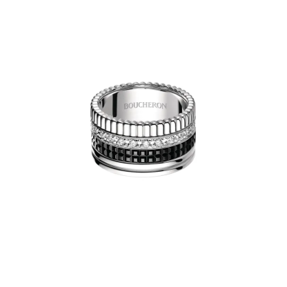 QUATRE BLACK EDITION LARGE RING