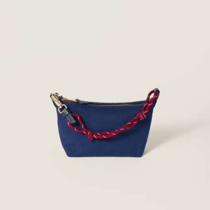 Gabardine pouch