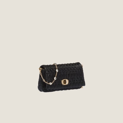 Crystal Cloqué Nappa leather bag