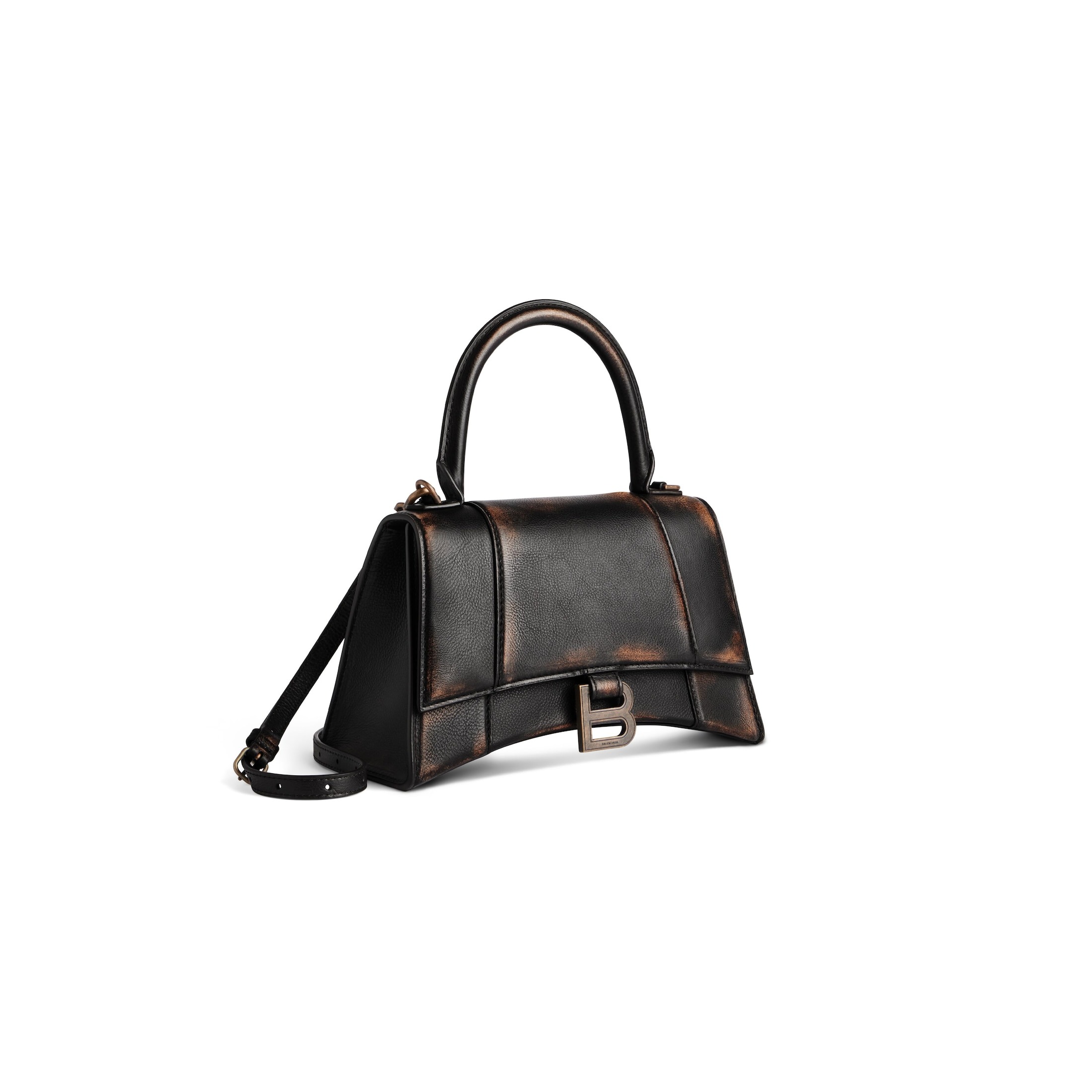 Women's Hourglass Small Handbag Used Effect